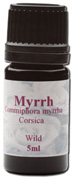 Myrrh Myrrh is distilled from the famous biblical resin used for embalming. It is remarkably effective for emotional and respiratory needs.* 