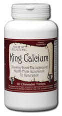 King Calcium King Calcium is important in supporting healthy bones, teeth, heart, blood pressure, hormones, headaches, sleeplessness, nerves, digestion and the colon.* 