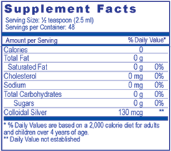 When taking colloidal silver be sure to drink 8 - 10 glasses of water per day. Colloidal Silver™ is a popular dietary supplement and Youngevity® is proud to now have available one of the best Colloidal Silver products on the market.